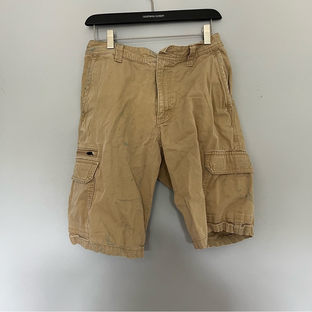 Men’s Eddie Bauer Khaki Cargo Shorts